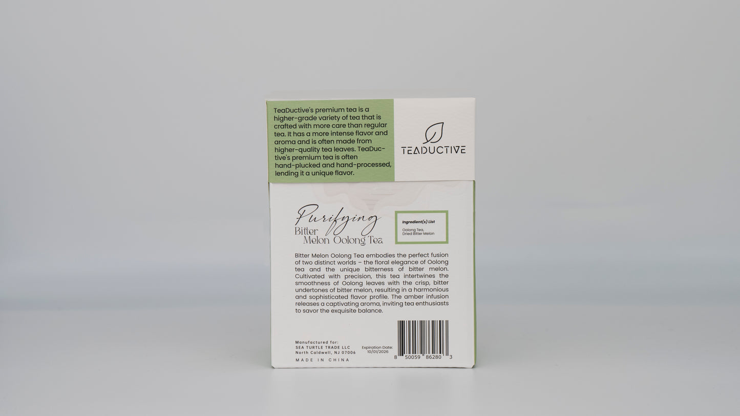 Purifying Bitter Melon Oolong Tea