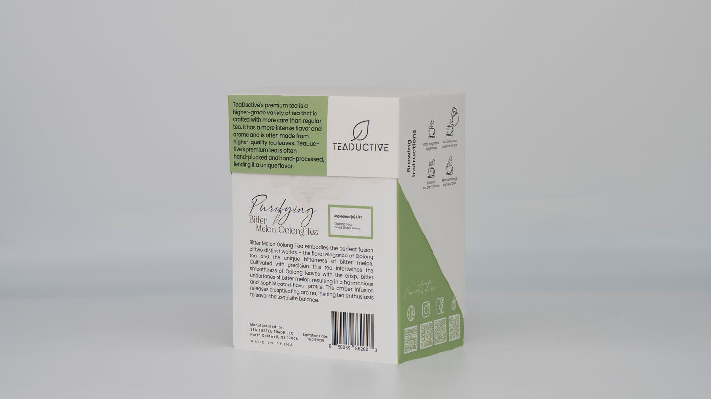 Purifying Bitter Melon Oolong Tea