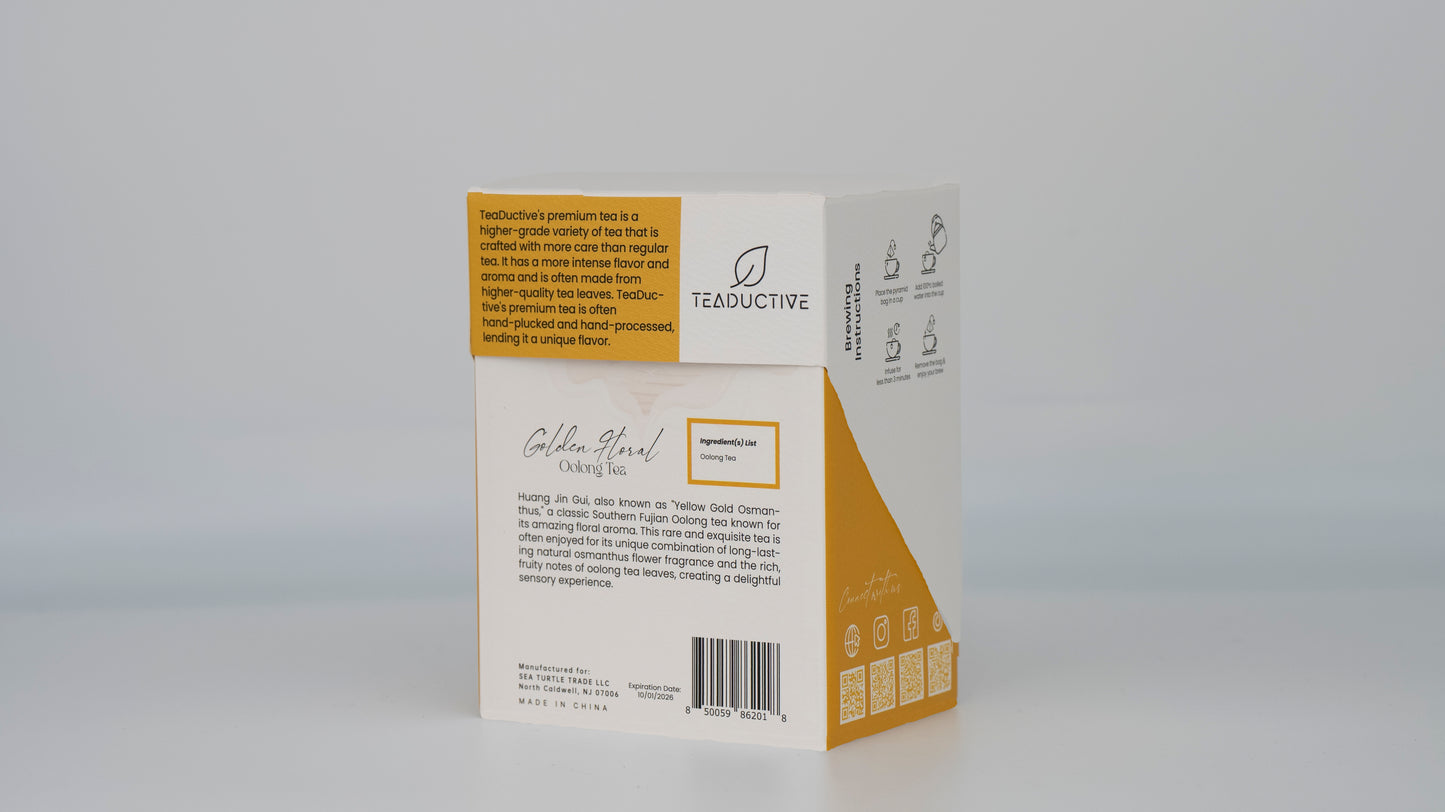 Golden Floral Oolong Tea