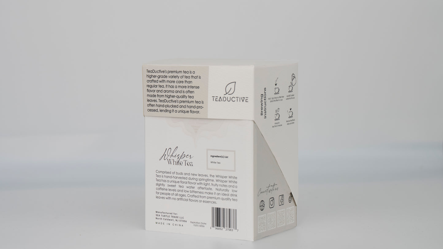 Whisper White Tea - Loose Leaf