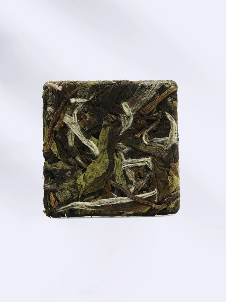 Butterfly Brand High Mountain White Peony Pressed White Tea