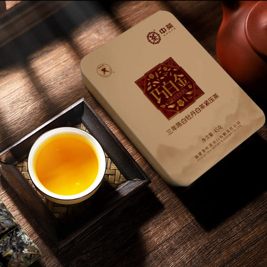 Butterfly Platinum Series - 3-year Aged White Peony Pressed White Tea