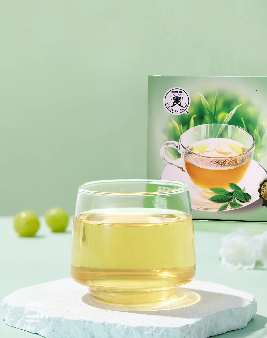 Butterfly Brand Green Tea Teabag